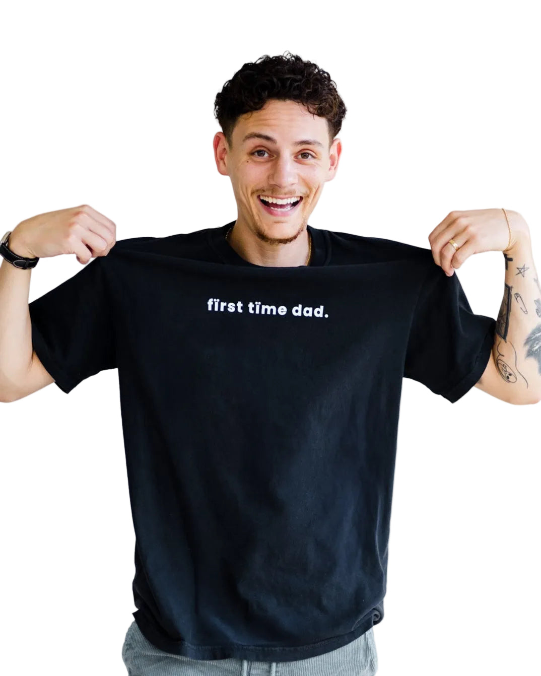 Fïrst Tïme Dad. Tee Shirt