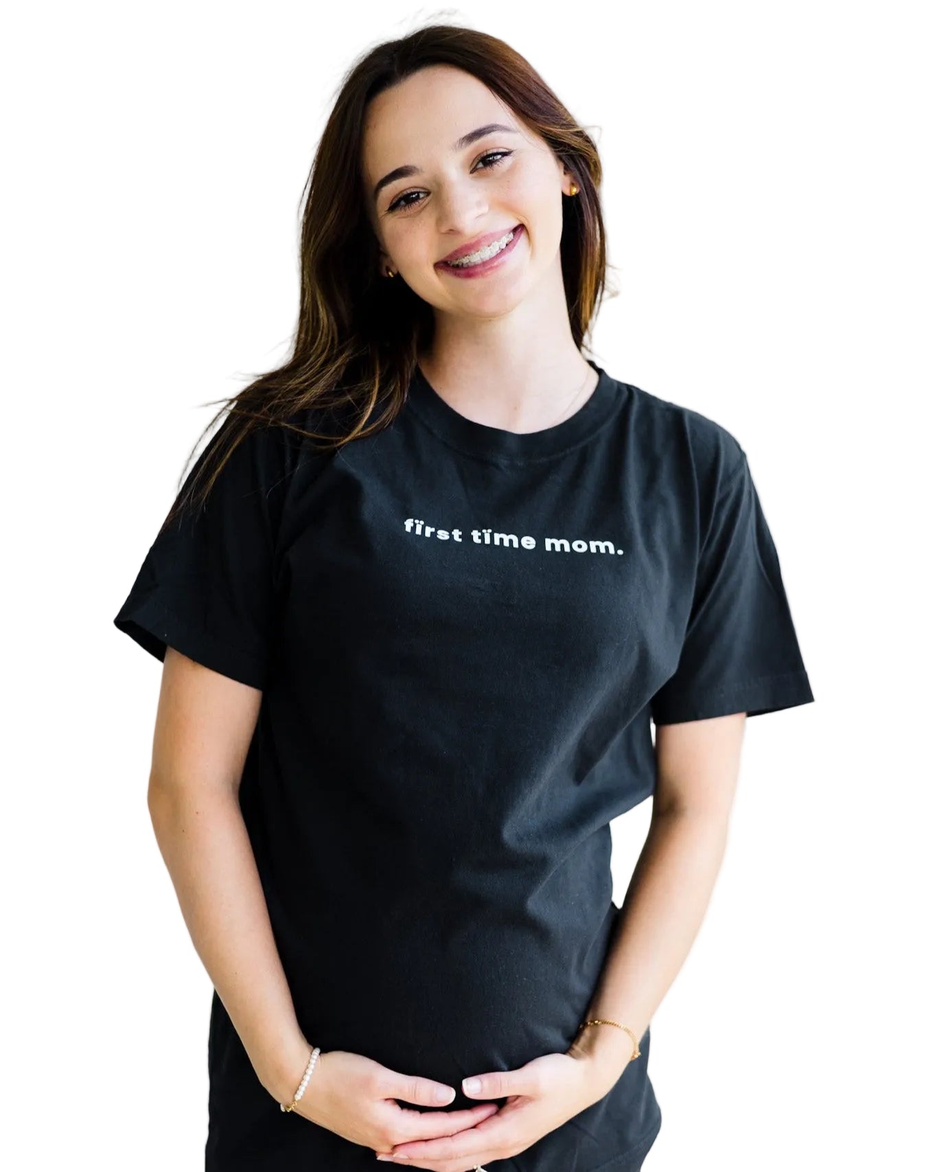 Fïrst Tïme Mom. Tee Shirt